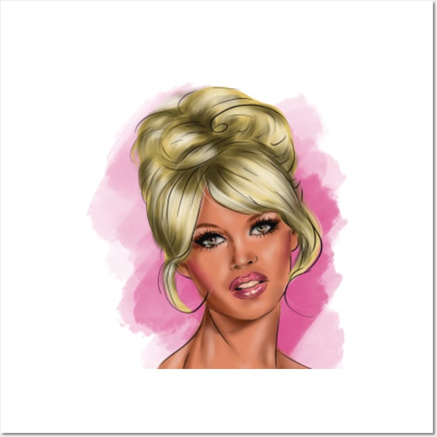 Brigitte Bardot Wall Art by Svetlana Pelin